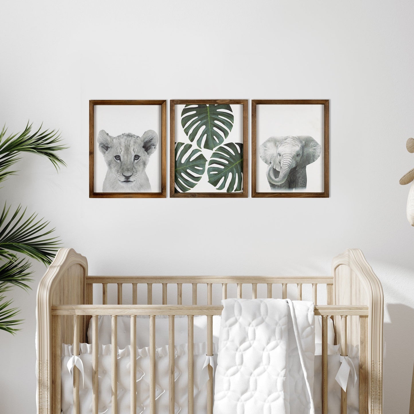 Jungle Safari Modern Wall Art Set